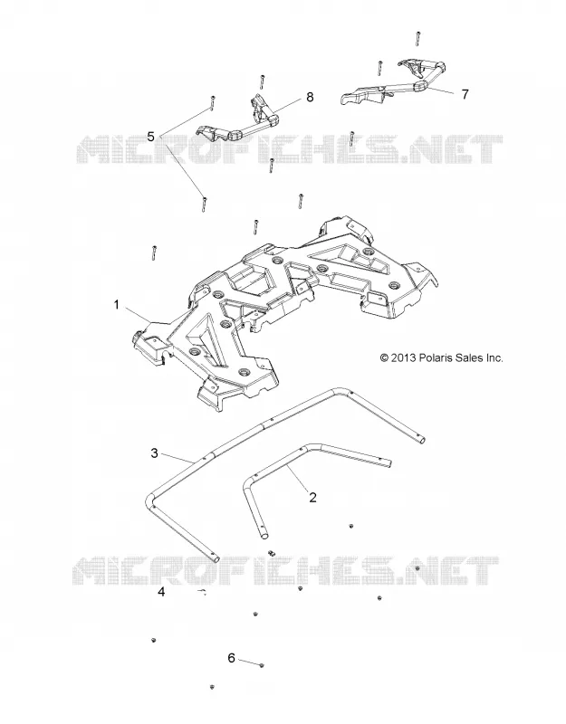 CARROZZERIA POSTERIORE RACK AND HAND GRIPS