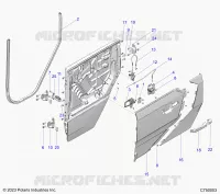 PORTE ASSEMBLY, REAR