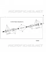 DRIVE TRAIN, POSTERIORE DRIVE SHAFT