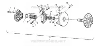 TRASMISSIONE FRIZIONE ASSEMBLY Sport 400L W948540 (4927232723B010)