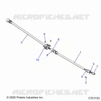 TRASMISSIONE, REAR PROP SHAFT
