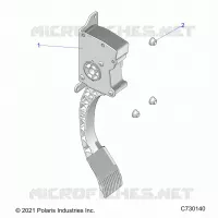 ENGINE, ACCELERATORE PEDALE