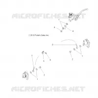 FRENO ANTERIORE BRAKE LINES