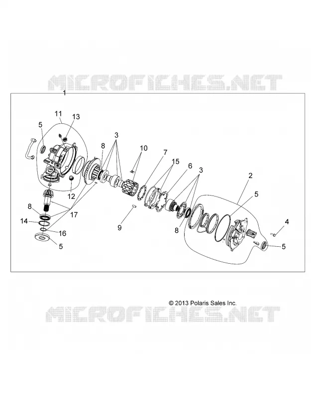 TRASMISSIONE, FRONT GEARCASE, AWD, ADC