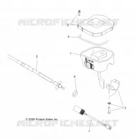TIMONE, CONTROLLI, ACCELERATORE ASM. and CABLE