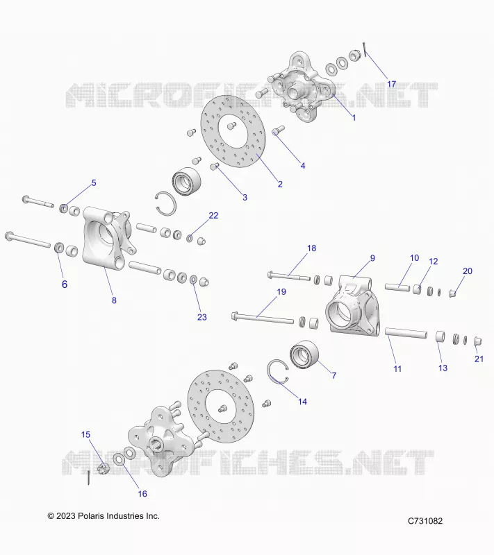 SUSPENSION, PORTAPACCHI POSTERIORE