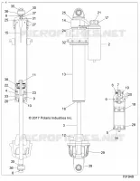 SUSPENSION, SHOCK ANTERIORE INTERNALS