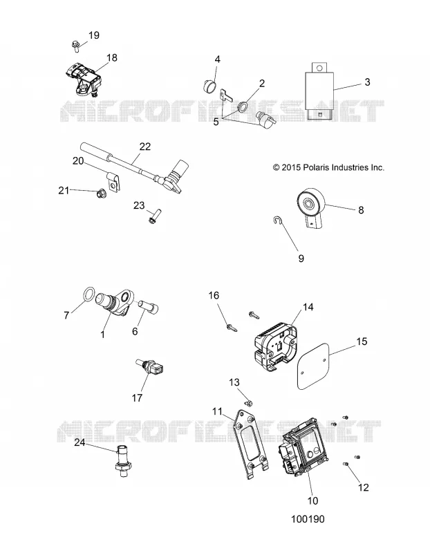 ELETTRICO, SWITCHES, SENSORS AND ECM MODULES