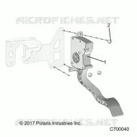 ENGINE, ACCELERATORE PEDALE