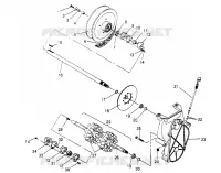 TRASMISSIONE ASSEMBLY  440 XCR SP X951660 (4932833283B010)