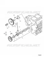 MOTORE, CAMSHAFT AND IDLE GEAR SHAFT