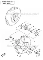 RUOTA ANTERIORE ASSEMBLY-TRAIL BOSS (4911991199026A)