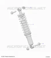 SUSPENSION, SHOCK ANTERIORE