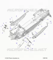 CHASSIS, PROTEZIONE FRIZIONE, FOOTRESTS, AND RUNNINGBOARDS