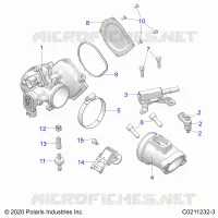 ENGINE, CORPO FARFALLATO AND FUEL RAIL