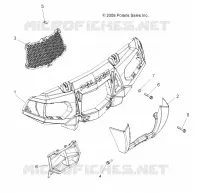 PARAURTI ANTERIORE AND MOUNTING
