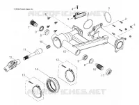 TELAIO, REAR SWING ARM