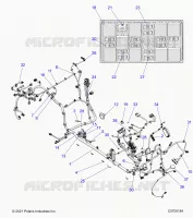 ELETTRICO, WIRE HARNESS, CHASSIS