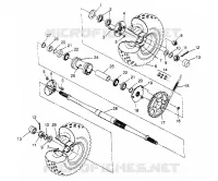 TRAZIONE POSTERIORE MONTAGGIO Sportsman 4x4 W948040 (4926842684C005)
