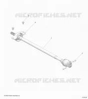 TRASMISSIONE, FRONT PROP SHAFT