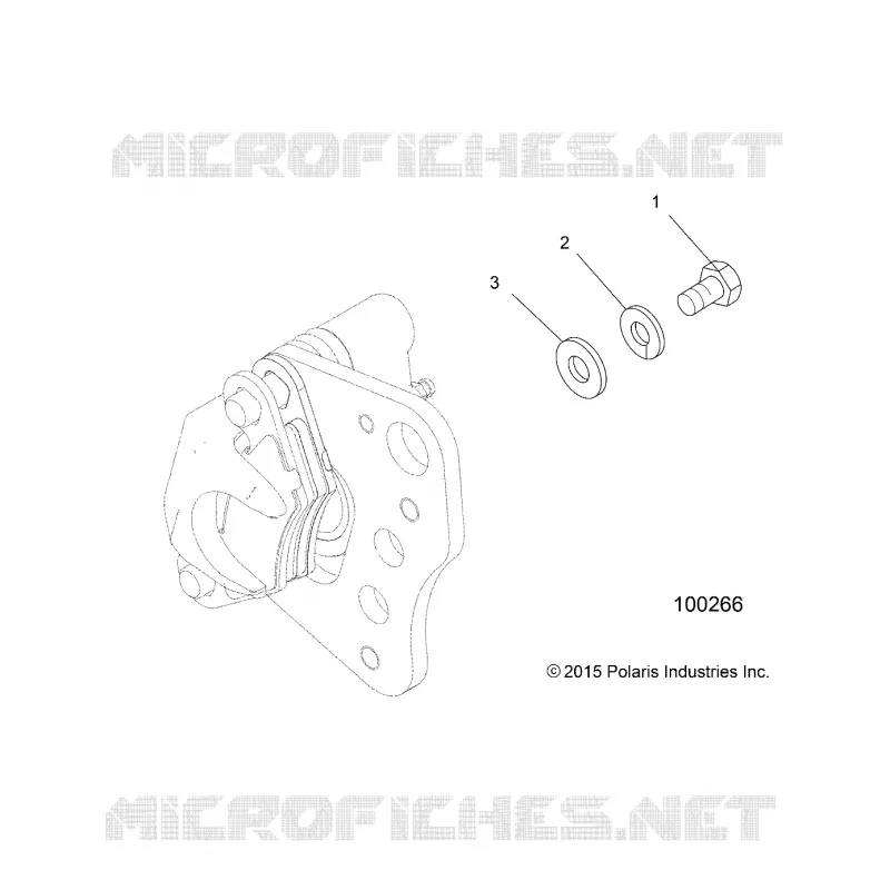 FRENO ANTERIORE CALIPER MOUNTING