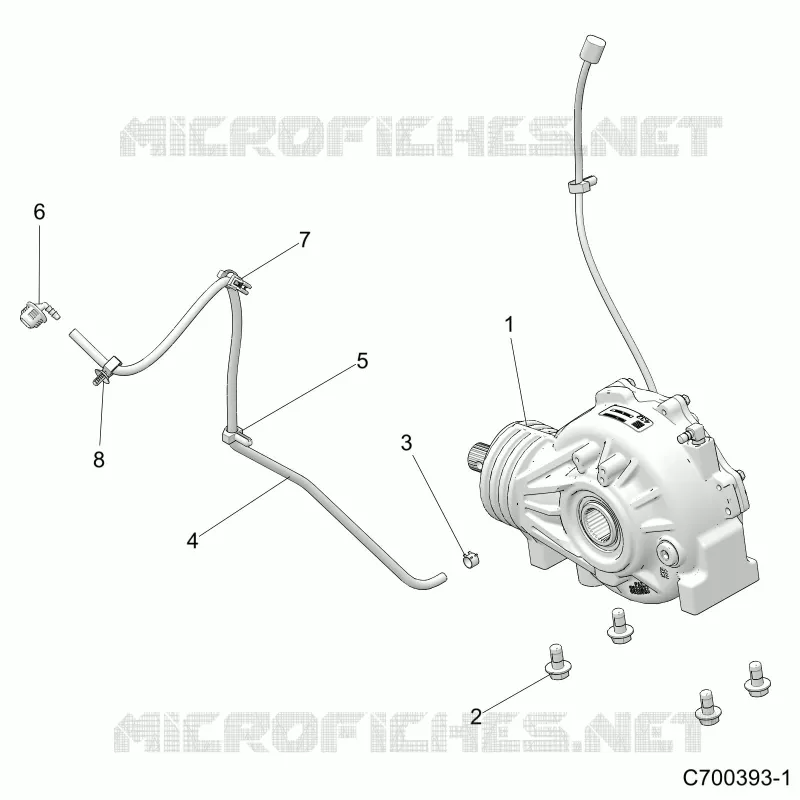 DRIVE TRAIN, FRONT SCATOLA INGRANAGGI MONTAGGIO