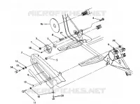 MONTAGGIO copertura della catena DESTRA 350 4X4 / W928139 (4922832283027A)