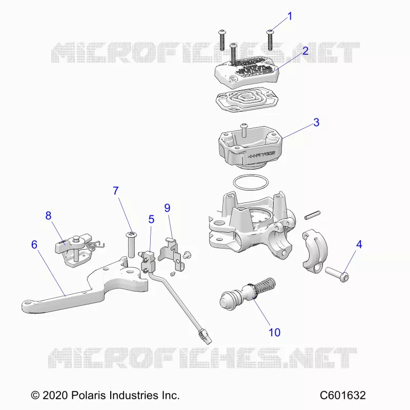 BRAKES, CILINDRO PRINCIPALE ASM.