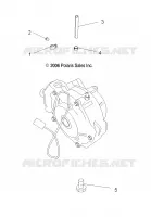SCATOLA DEGLI INGRANAGGI, MOUNTING, FRONT (DEMAND DRIVE)