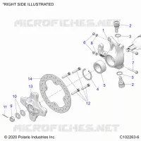 SOSPENSIONI ANTERIORI HUB, KNUCKLE AND BRAKE DISC