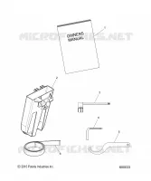 REFERENCES, MANUALE DEL PROPRIETARIO, BELT HOLDER, TOOLS