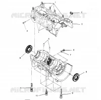 CARTER ASSEMBLY 440 0952760, 440 SKS 0952560,  and EUROPEAN 440 SKS E952 (4929032903C007)