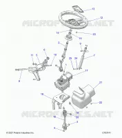 STEERING,INSIEME DELLO STERZO, EPS