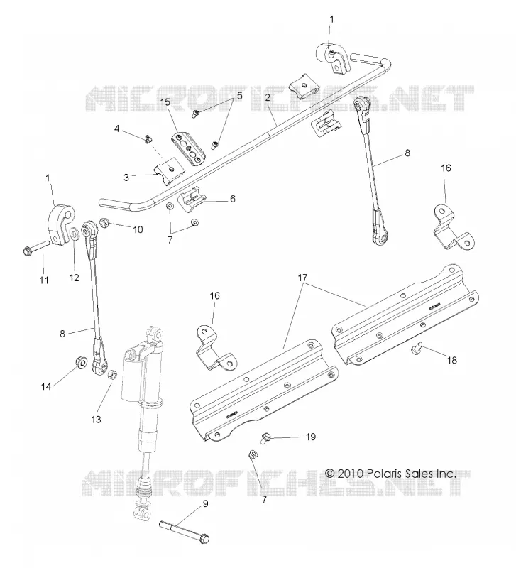 BARRA STABILIZZATRICE, FRONT