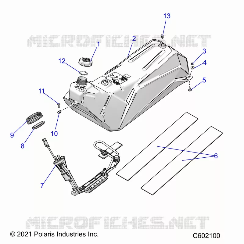 SISTEMA DI ALIMENTAZIONE CARBURANTE, FUEL TANK AND PUMP