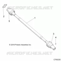 TRASMISSIONE, REAR PROP SHAFT