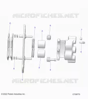 BRAKES, PINZA POSTERIORE