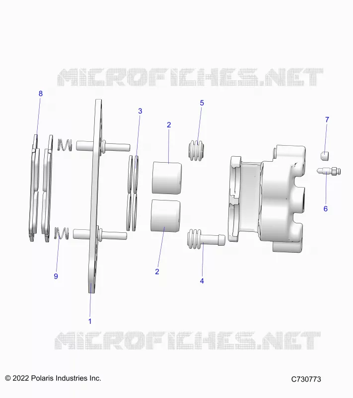 BRAKES, PINZA POSTERIORE