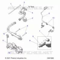 SISTEMA DI ALIMENTAZIONE CARBURANTE, RAIL, LINES AND THROTTLE BODY