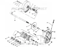 TRASMISSIONE ASSEMBLY XLT 0950756, XLT SKS 0950556,  XLT SKS EURO E950556   (4928842884B011)