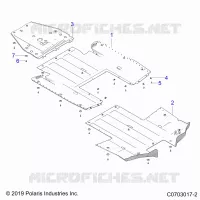 CHASSIS, SCIARED PLATES