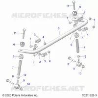 SUSPENSION, BARRA DI STABILIZZAZIONE