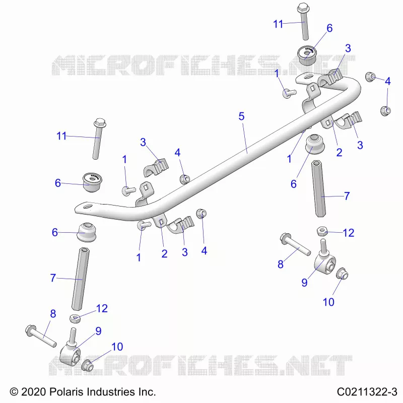 SUSPENSION, BARRA DI STABILIZZAZIONE