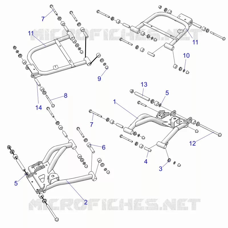 SOSPENSIONE POSTERIORE CONTROL ARMS