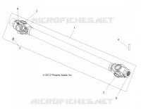 DRIVE TRAIN, PROP ALBERO, FRONT
