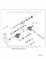 DRIVE TRAIN, PRINCIPALE SCATOLA INGRANAGGI INTERNALS