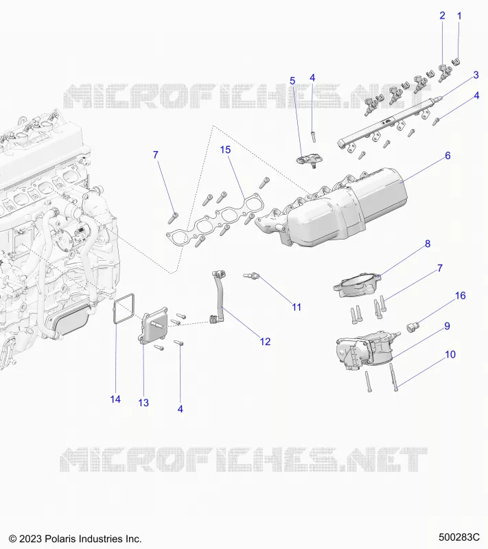 ASPIRAZIONE MANIFOLD AND FUEL RAIL