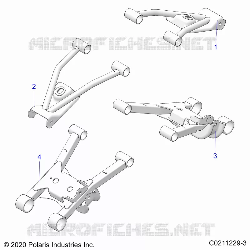 SOSPENSIONE POSTERIORE CONTROL ARMS