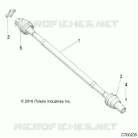 TRASMISSIONE, REAR PROP SHAFT