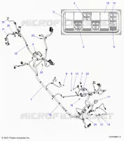 ELETTRICO, WIRE HARNESSES, CHASSIS